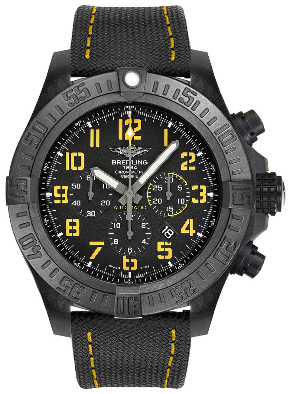 Review fake Breitling Avenger Hurricane 50mm Men's Watch XB01701A/BF92-113W